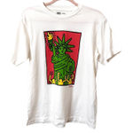 Uniqlo X KEITH HARRY Statue of Liberty Crewneck Tee Small Photo 0