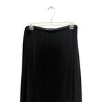 Chico's  Vintage Black Ruffled Slip Knee Length Skirt Size 2 (Large) Whimsigoth Photo 1