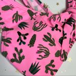 Cabana Del Sol Neon Pink Cactus Bikini Swimsuit Set Photo 6