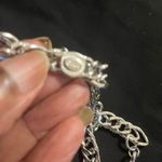 Kenneth Jay Lane necklace and bracelet set with with large crystals. Photo 7