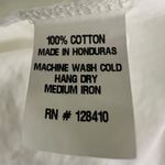 Ann Mashburn White Volume Sleeve Popover Poplin Top Small Minimalist Classic Photo 6