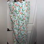 Charter Club  Women's Petite Printed Bristol Capri Jeans White Tropical Toucan Photo 7