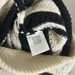 Freshman 1996 Crotchet Striped Knit Midi Skirt Size S Black Photo 2