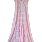 Vintage Maxi Nightgown Slip Pink Photo 1