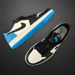 Nike New Air Jordan 1 Retro Low OG Dark Powder Blue Photo 1