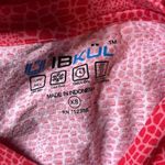 IBKUL Long Sleeve Golf Dress XS Coral Snakeskin UPF 50+ Pink Photo 4