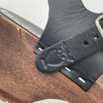 Sandgrens Hand Crafted Milan Wood Nubuck Leather Clog Sandals Sz 40 US 9 Photo 13