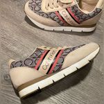 Calvin Klein   Mono Jacquard Suede Shoes | Kicks | Sneakers Photo 0