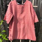 Bryn Walker  linen Red top M Photo 0
