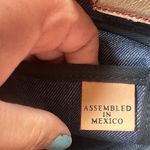 Dooney & Bourke Like new Vintage Leather Tassel Denim Small Bag Photo 9