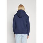 Hollister ✨ Co. FAUX SHEARLING-LINED ZIP-UP LOGO GRAPHIC NAVY SZ LARGE HOODIE✨ Photo 3