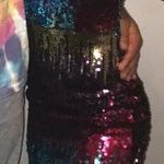 SheIn Multicolor Sequin Cocktail Dress Photo 0