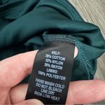 Lulus  Favorite Flair‎ Green Floral Lace Flounce Bell Sleeve A-Line Mini Dress M Photo 7