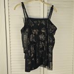 MiracleSuit NWT‎  Womens Black Multi Mirage Tankini Swim Top 14 Photo 1
