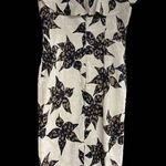 L'ATISTE L’ATISTE Women’s Floral Dress Size Small Blue Gold White Photo 0