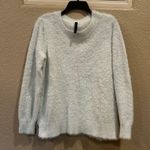 Gaiam  Cozy White Women's Eyelash Sweater Photo 1
