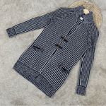 Gap  Women’s Textured Toggle-Front Long Cardigan Cable Knit Sweater in Navy S Photo 3