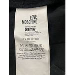 Love moschino  Size 6 Sleeveless Dress Black Pom Pom Photo 7