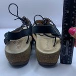 Josef Seibel Women's Natalya 01 Gladiator Sandals black leather size 37 US 6 Photo 7