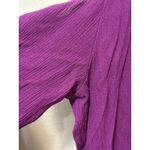 Terra & Sky Purple Cold Shoulder Dress Crochet Trim Casual Womens 1X Photo 5