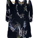 Free People Dress Womens XSmall Clear Skies Cold Shoulder Floral Festival Boho Photo 2