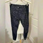 Lululemon  Featherlight Tights Leggings Yoga Pants Size 6 Iridescent Multi Black Photo 2