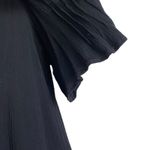 Torrid Women Mini Shift Dress L Black Cold Shoulder Sequin Gauzy Fairygoth Boho Photo 7