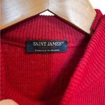 Vintage SAINT JAMES Sweater Women LXL M44 Wool Sailor Jumper Pullover Red France Size undefined Photo 2