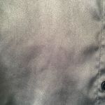 SheIn silk texture side ruched long sleeve button down dress top shirt blouse Photo 3