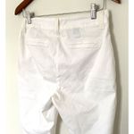 NYDJ White Lift Tuck Crop Chino Pants Cotton Blend Straight Crop Sz 6 Photo 10