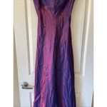 Faviana Vintage  Iridescent Rhinestone Strap Formal Dress Hoco Y2K‎ Fairy USA 5/6 Photo 2