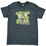 Gildan Tequila Summer Somewhere X-Large T-Shirt Short Sleeve Dark Gray Heathered Photo 1