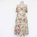 Dress the Population - River Off-Shoulder Floral Midi Dress Photo 1