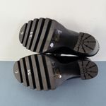 Antonio Melani  Parkerr Lug Sole Chain Detail Patent Platform Loafer Pumps Photo 8