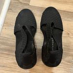 Steve Madden Steven Madden Black Wedge cushion braided sandals sz 8. Photo 7