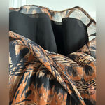 Veronica M  Off the Shoulder Bohemian Print Dress Photo 3