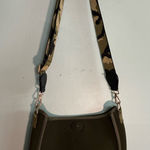 Ahdorned Army Green Colored Neoprene Messenger Bag Green Camo Strap Photo 0