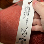 MINKPINK ‎ Womens Brick Red Size Large Curious Roll Neck Sweater Dress Tunic NEW Photo 4