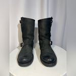 Frye Veronica Studded Stone Motorcycle Boots | 6 Photo 8