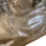 Kooba Brown Leather Snakeskin Tote Shoulder Bag Women Photo 5