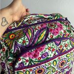 Vera Bradley  Quilted Essential Large Laptop Backpack Bright Paisley Photo 5