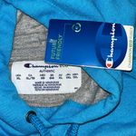 Champion ECO Fleece NWT Size XL Chroma Blue Hoodie Sweatshirt w/ Hood Photo 3