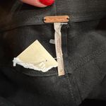 Free People  Black Faux Leather Skinny Pants Photo 2