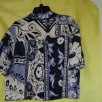 Christian Sirianio Christian Siriano  New York Top Linen Crop  Button-Up Shirt Size XL Photo 1