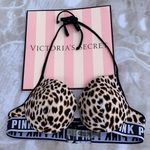 PINK - Victoria's Secret VS PINK Leopard Bra bikini Photo 0