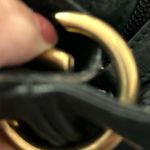 Furla Rouged Black Leather Handbag Photo 9