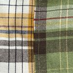 POL Mixed Plaid Hooded Button Up Top Size Medium Photo 9