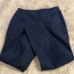 Brooks Brothers  Dark Blue Ankle Pants size 8 brand new zipper side inseam 26” Photo 6