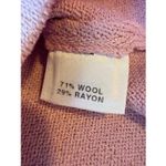 St. John  Wool Blend Santana Knit V-Neck Tank In Frosted Rose Size XL Photo 5