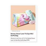 Stoney Clover Lane SCL x Target 𖦹 Tie Dye Print Rainbow Mini Duffle Travel Bag 𖦹 Photo 3